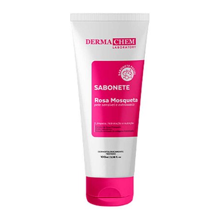 SABONETE ROSA MOSQUETA ÍONS 100ML DERMACHEM