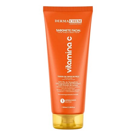 SABONETE VITAMINA C E ÍONS 100ML 6238 DERMACHEM