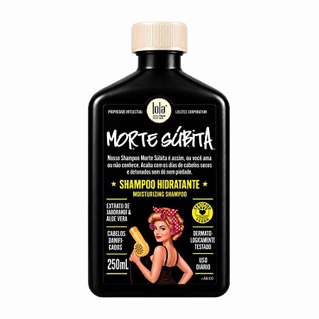 MORTE SÚBITA SHAMPOO HIDRATANTE 250ML LOLA