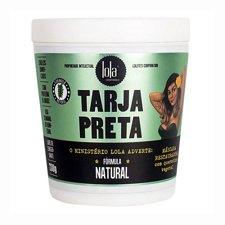 TARJA PRETA MÁSCARA 230G LOLA