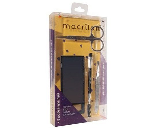 KIT SOBRANCELHA MACRILAN KS200