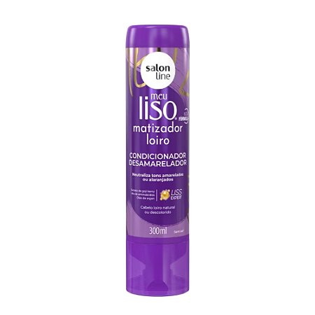 CONDICIONADOR MEU LISO MATIZADOR 300ML 95193 SALON LINE