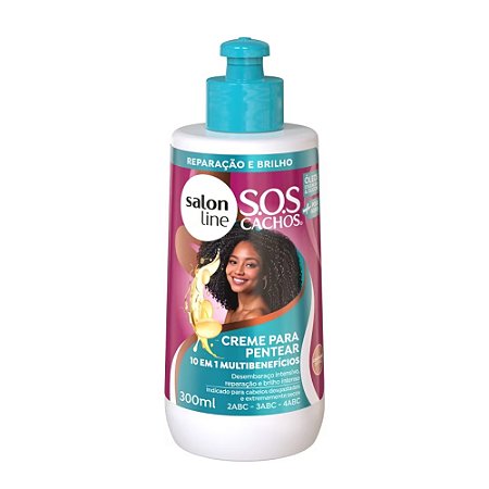 CREME DE PENTEAR SOS CACHOS + PODEROSOS 3 A 4BC 300ML 43120 SALON LINE