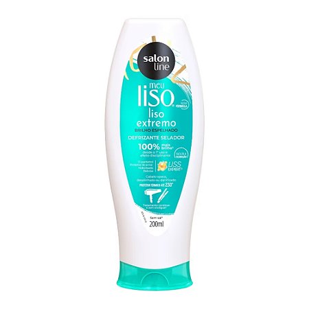 DEFRIZANTE PROTETOR TÉRMICO MEU LISO EXTREMO 200ML 95909 SALON LINE