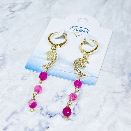 Argola Banhada a Ouro - BR1665