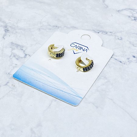 Argola Banhada a Ouro - BR2153