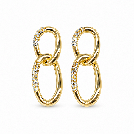 Brinco Banhado a Ouro - BR2268