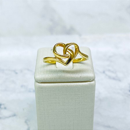 Anel Banhado a Ouro - AN12