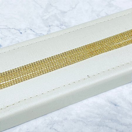 Pulseira Banhada a Ouro - P665