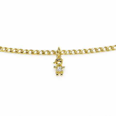 Pulseira Banhada a Ouro - P709