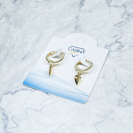 Argola Banhada a Ouro - BR2696
