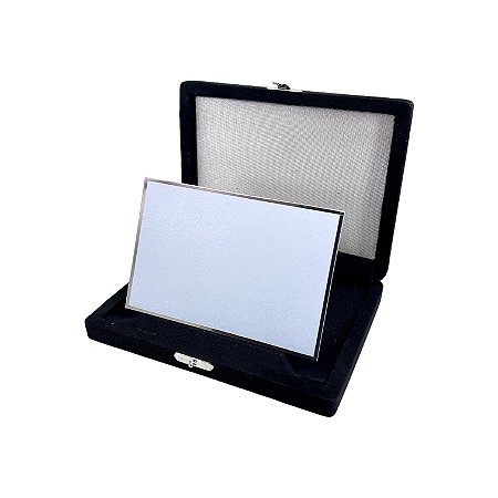 Placa de Homenagem Personalizada 8x12cm (pequena) - PH1