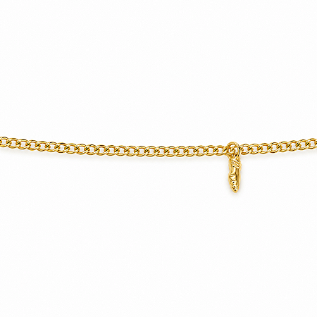 Pulseira Infantil Banhada a Ouro - P921