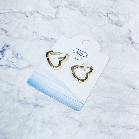 Argola Banhada a Ouro - BR3484