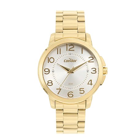 Relógio Condor Analógico Kit Colar e Brinco CO2035NAW.K4K