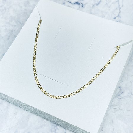 Corrente Banhada a Ouro - CR287