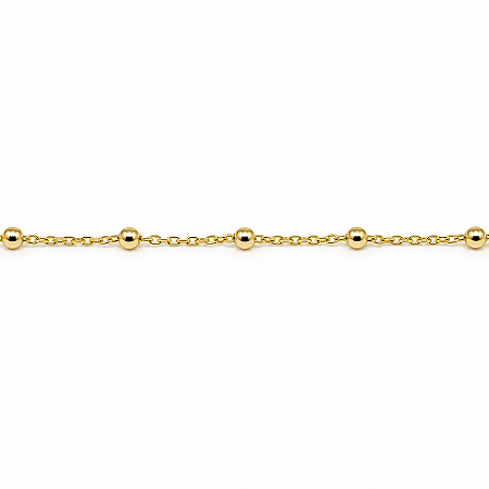 Pulseira Infantil Banhada a Ouro - P1037
