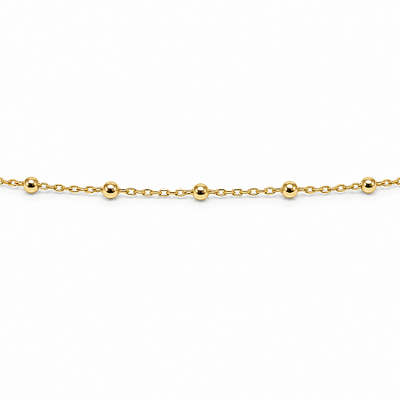 Pulseira Infantil Banhada a Ouro - P1040