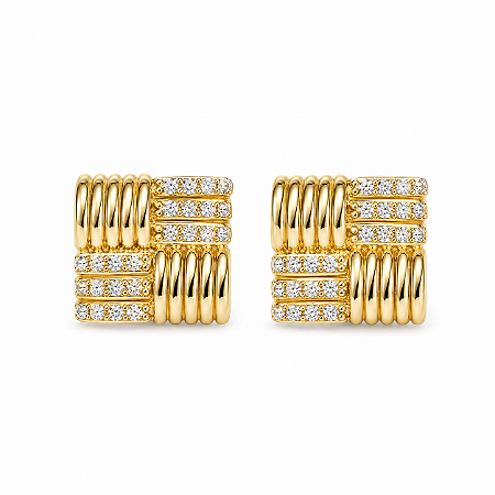 Brinco Banhado a Ouro - BR3627