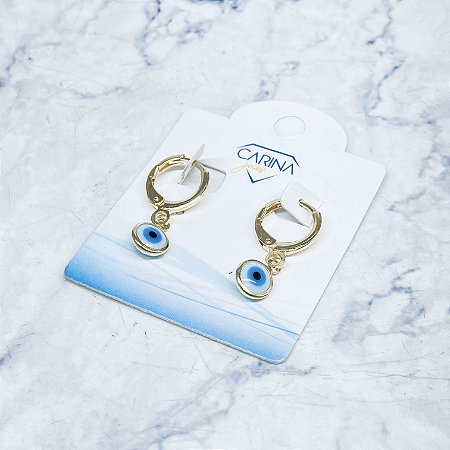 Argola Banhada a Ouro - BR3852