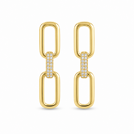 Brinco Banhado a Ouro - BR3967