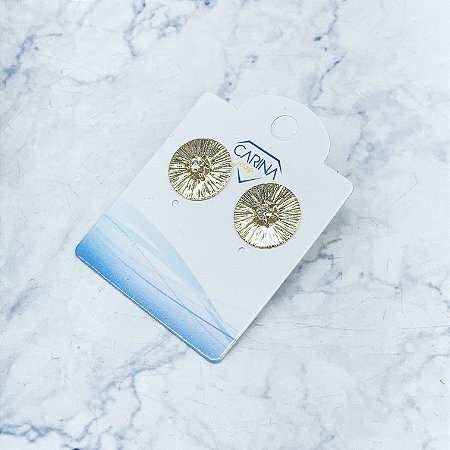 Brinco Banhado a Ouro - BR4048