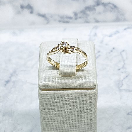 Anel Banhado a Ouro - AN447