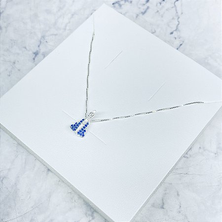 Gargantilha Prata Nossa Senhora Aparecida - GARG1690