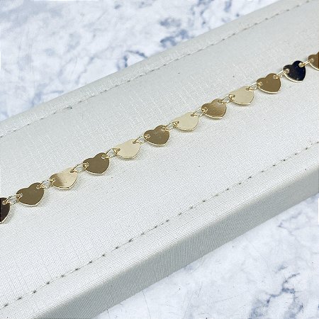 Pulseira Banhada a Ouro - P1141
