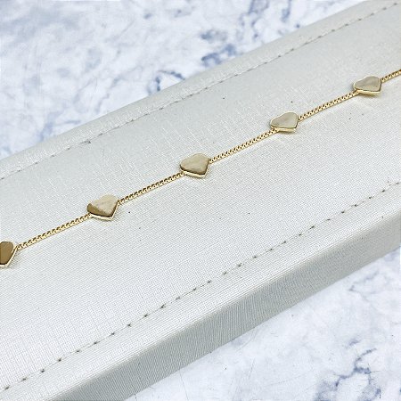 Pulseira Banhada a Ouro - P1143