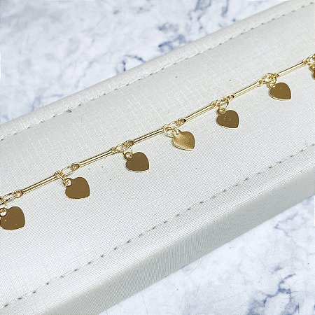 Pulseira Banhada a Ouro - P1145
