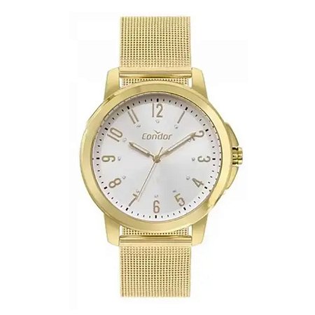 Relógio Condor Analógico Kit Colar e Brinco CO2035NBB.K4D