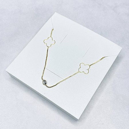 Gargantilha/Choker Banhada a Ouro - GARG1693