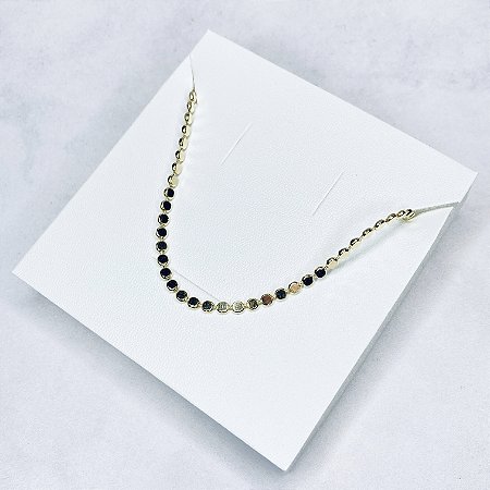 Gargantilha/Choker Banhada a Ouro - GARG1716