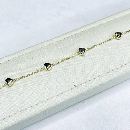 Pulseira Banhada a Ouro - P1155