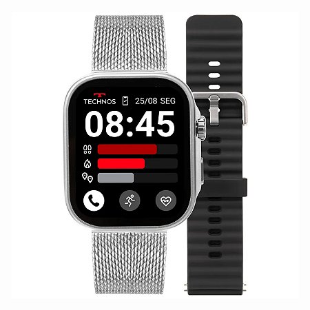 Relógio Technos Connect Max Call Smartwatch TMAXCAB.9K