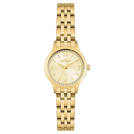 Relógio Condor Analógico Kit Colar e Brinco CO2035NXA.K4X