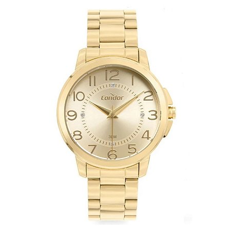 Relógio Condor Analógico Kit Colar e Brinco CO2035NAY.K4D