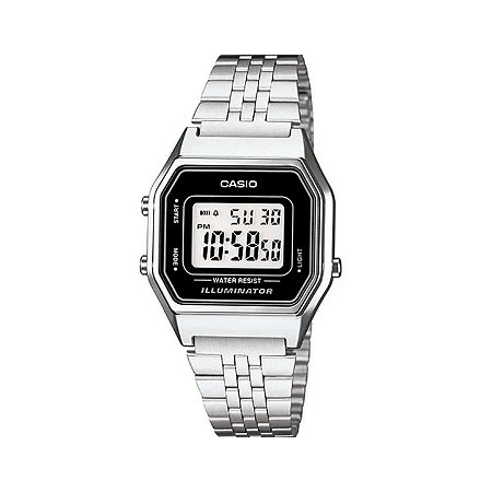 Relógio Casio Digital LA680WA-1DF-SC