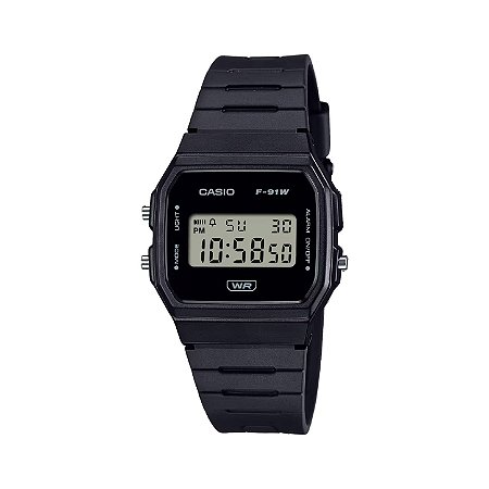 Relógio Casio Digital F-91WB-1ADF-SC