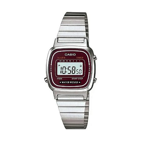 Relógio Casio Digital LA670WA-4DF-SC