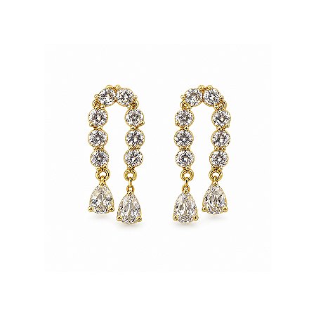 Brinco Banhado a Ouro - 48775