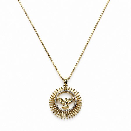 Gargantilha Banhada a Ouro - 48656