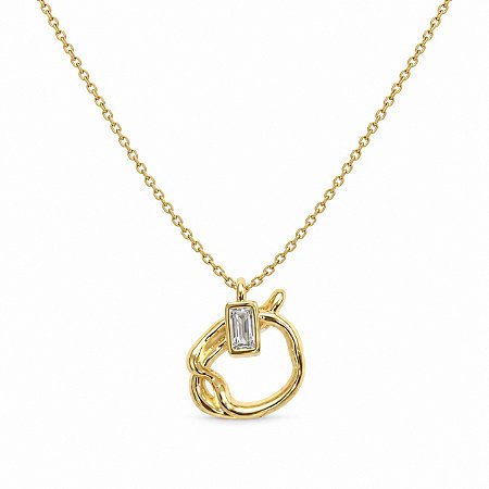 Gargantilha Banhada a Ouro - 49004