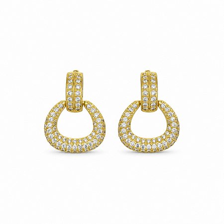 Brinco Banhado a Ouro - 48746