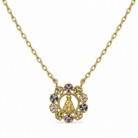 Gargantilha Banhada a Ouro - 49575