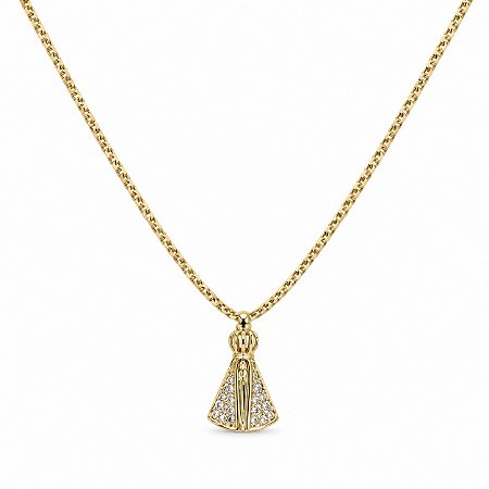 Gargantilha Banhada a Ouro - 49586