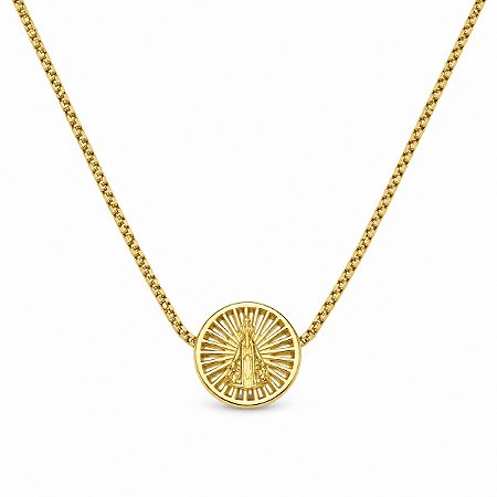 Gargantilha Banhada a Ouro - 49587
