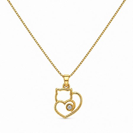 Gargantilha Banhada a Ouro - 43406