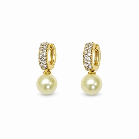 Argola Banhada a Ouro - 49001